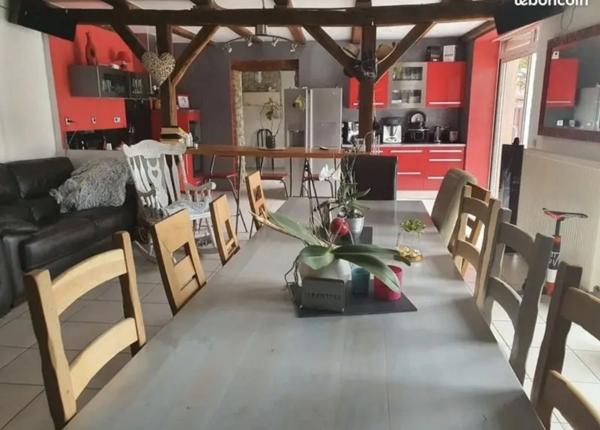 Dpt Vosges (88), à vendre proche de NEUFCHATEAU - FERME LORRAINE AUTHENTIQUE sur terrain de 1150 m²