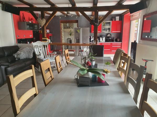 Dpt Vosges (88), à vendre proche de NEUFCHATEAU - FERME LORRAINE AUTHENTIQUE sur terrain de 1150 m²