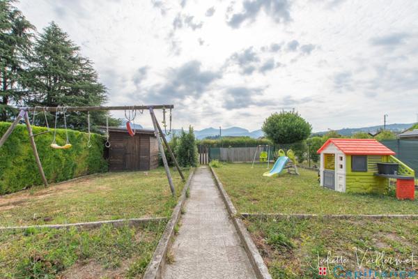 COGNIN (73160) : Maison rénovée en 2023 - 3 chambres, garage, cave et jardin