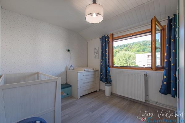 COGNIN (73160) : Maison rénovée en 2023 - 3 chambres, garage, cave et jardin