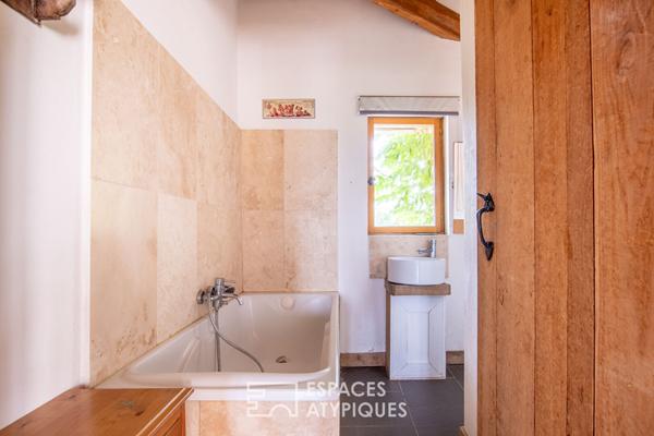 Grande propriété campagnarde avec piscine et vue panoramique