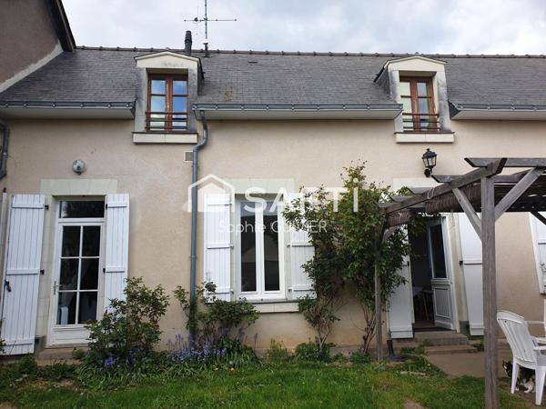 Maison 85 m² avec  2 Chambres et jardin sans vis-à-vis au centre de Château Gontier