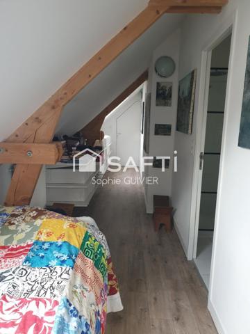 Maison 85 m² avec  2 Chambres et jardin sans vis-à-vis au centre de Château Gontier