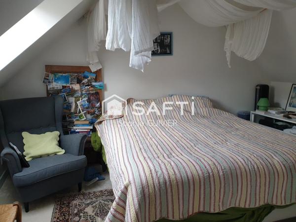 Maison 85 m² avec  2 Chambres et jardin sans vis-à-vis au centre de Château Gontier