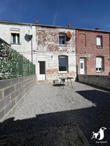 Maison mitoyenne 2 côtés à vendre, 4 pièces - Caudry 59540