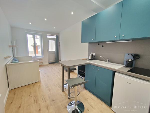 Poitiers, proche Fac - Studio refait à neuf meublé avec parking de 18,60m²