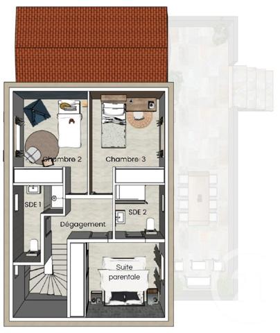 Maison à vendre  4 pièces - 106,90 m2 ST FLORENT - 202