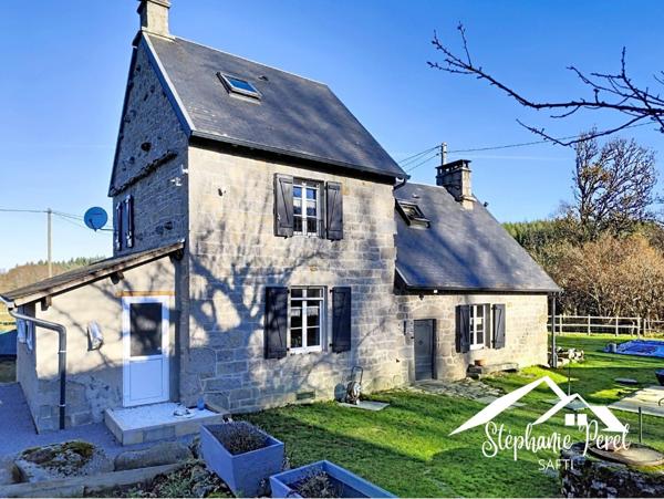 Charmante maison de 110 m² avec grange, grand terrain et 3 chambres – cadre paisible à Malleret !