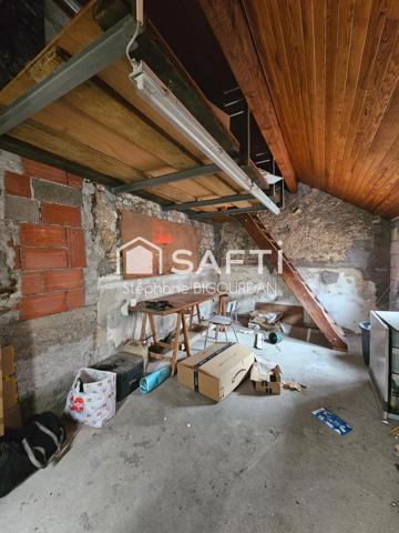 Immeuble avec 2 T1 et 1 T2, à rénover.