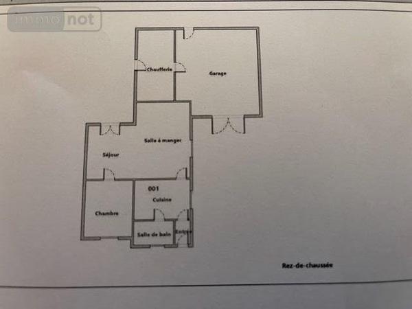 Maison à vendre à Saint-Calais dans la Sarthe (72120), ref : 13816/1086   
LOTISSEMENT