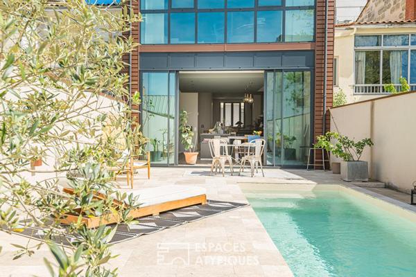 Élégante maison familiale avec jardin et piscine
