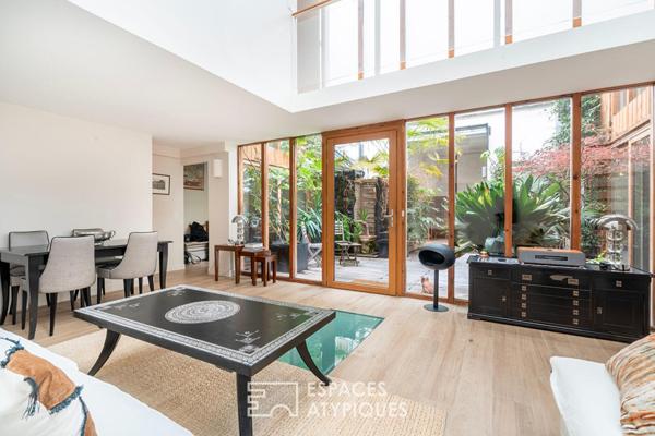 Loft d’architecte et duplex indépendant au sein d’une ancienne ébénisterie
