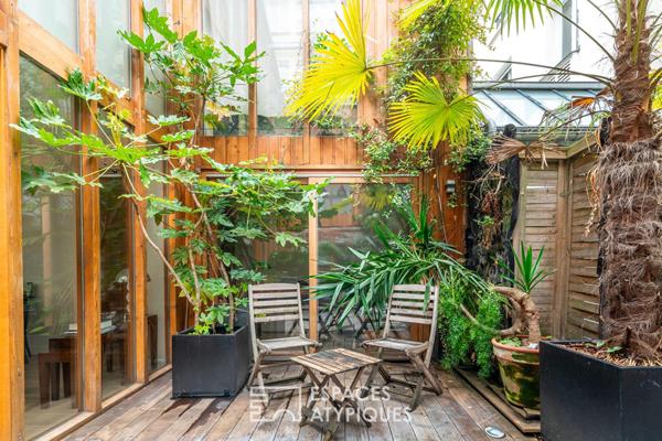 Loft d’architecte et duplex indépendant au sein d’une ancienne ébénisterie