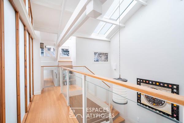 Loft d’architecte et duplex indépendant au sein d’une ancienne ébénisterie