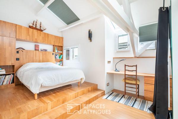 Loft d’architecte et duplex indépendant au sein d’une ancienne ébénisterie