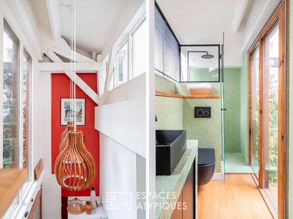 Loft d’architecte et duplex indépendant au sein d’une ancienne ébénisterie