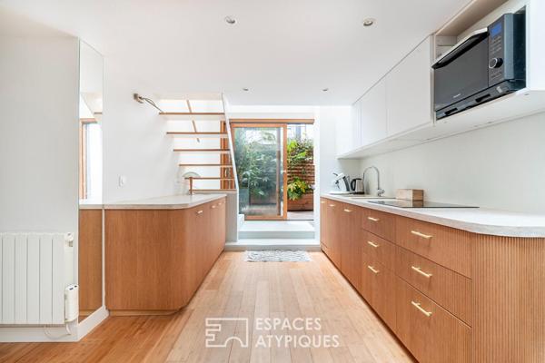 Loft d’architecte et duplex indépendant au sein d’une ancienne ébénisterie