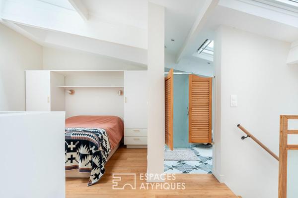 Loft d’architecte et duplex indépendant au sein d’une ancienne ébénisterie