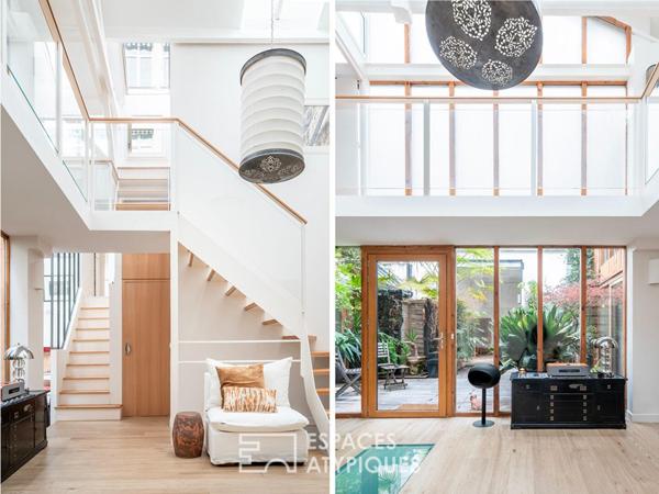 Loft d’architecte et duplex indépendant au sein d’une ancienne ébénisterie
