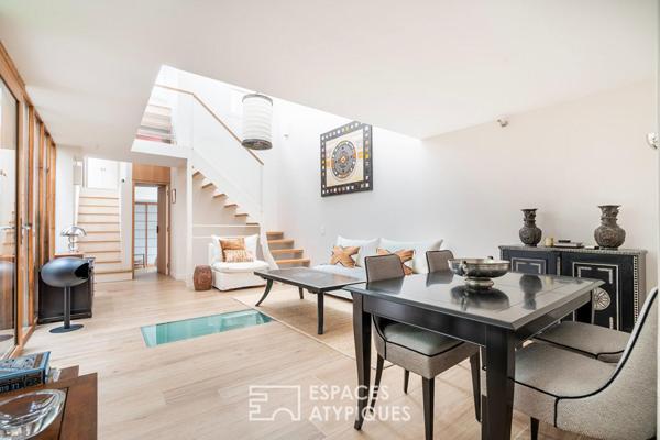 Loft d’architecte et duplex indépendant au sein d’une ancienne ébénisterie