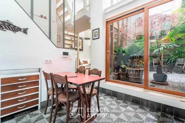 Loft d’architecte et duplex indépendant au sein d’une ancienne ébénisterie