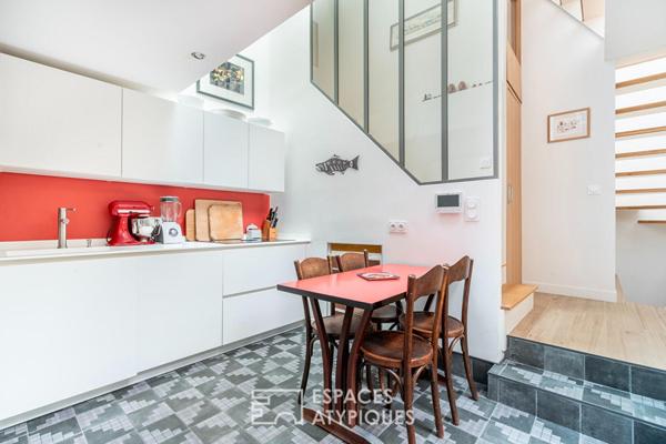 Loft d’architecte et duplex indépendant au sein d’une ancienne ébénisterie