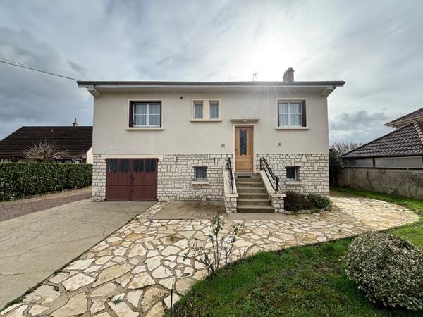 EN VENTE - GARCHIZY - 2 h 30 PARIS - MAISON SUR SOUS-SOL - 3 CHAMBRES