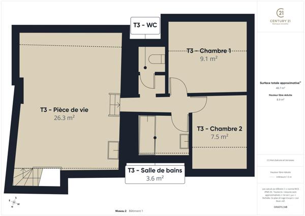 Immeuble à vendre  217 m2 AUNEAU BLEURY ST SYMPHORIEN - 28