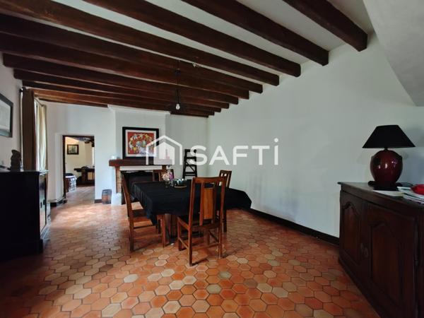 Maison de 170M2 ,6 pièces ,terrain de 1000M2