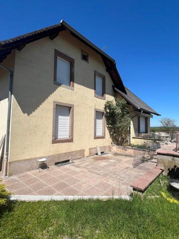 Maison familiale d'environ 181m2 avec sous sol plus annexes sur un terrain de 6216m2 à DURSTEL.