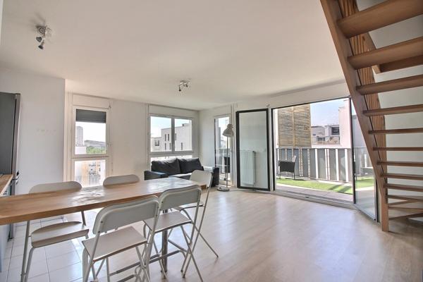 Duplex familial 6P en dernier étage avec 15m² de terrasse