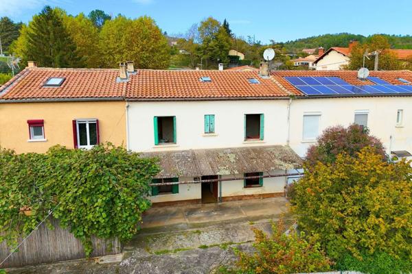 A vendre : Maison mitoyenne à rénover avec grand jardin – Bord de l’Au