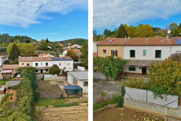 A vendre : Maison mitoyenne à rénover avec grand jardin – Bord de l’Au