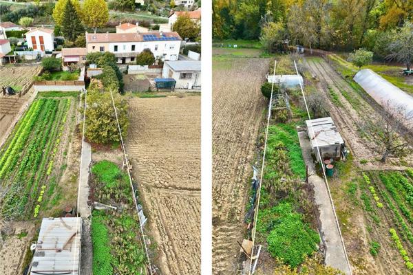 A vendre : Maison mitoyenne à rénover avec grand jardin – Bord de l’Au