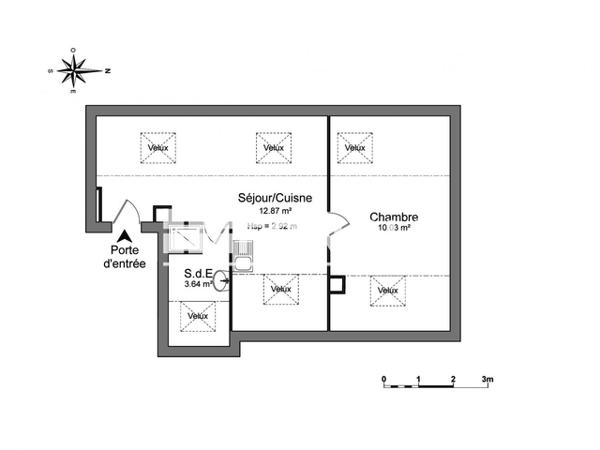 Location Studio meublé 26.54 m² - 4 RUE KAGENECK Strasbourg 67000