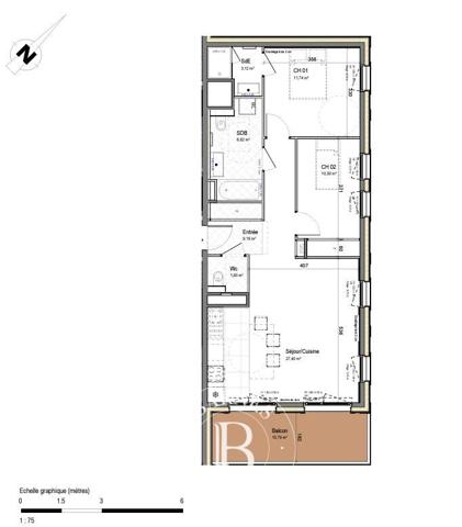 Morzine, Appartement 2 Chambres -  70 m² à vendre