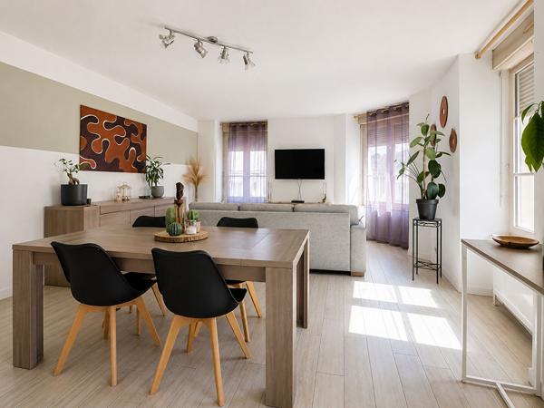 Un appartement lumineux, idéalement situé au coeur de Chalonnes-sur-Loire !