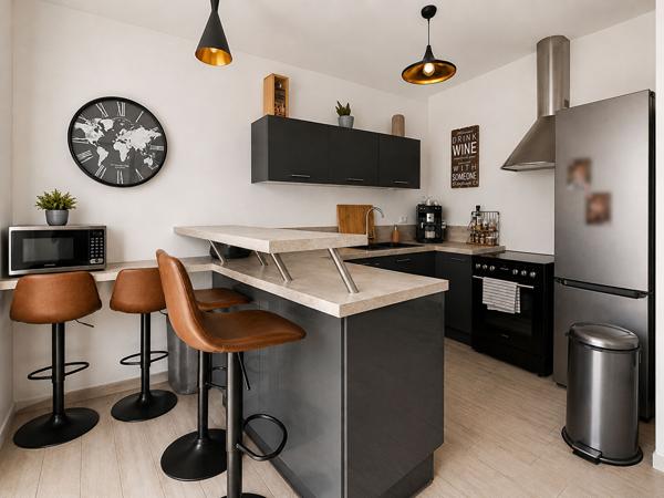 Un appartement lumineux, idéalement situé au coeur de Chalonnes-sur-Loire !