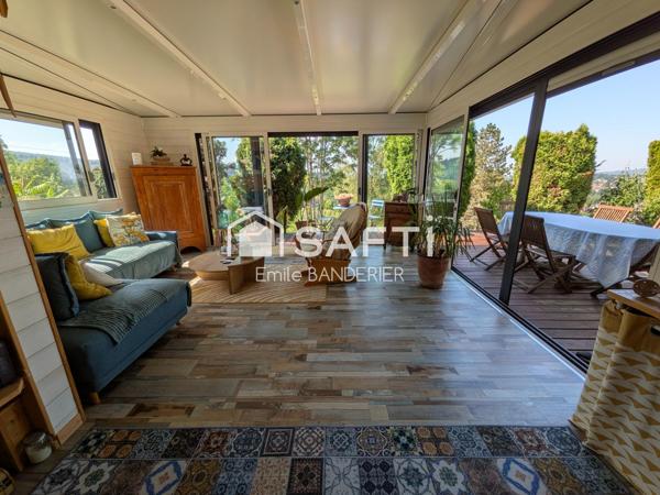 Chalet en bois 56m2 – Calme et vue imprenable