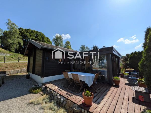 Chalet en bois 56m2 – Calme et vue imprenable