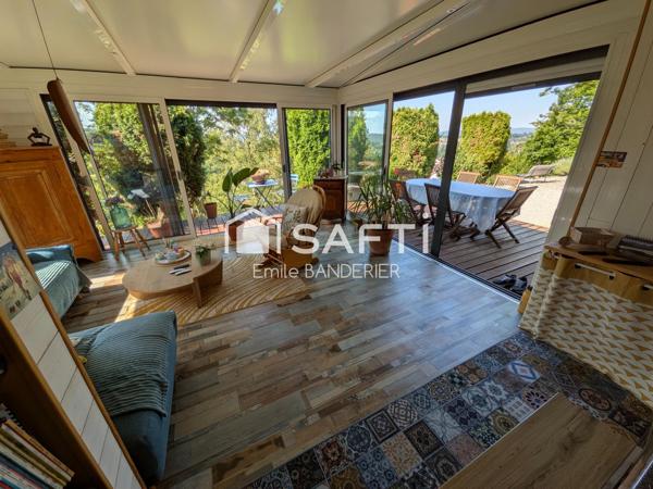 Chalet en bois 56m2 – Calme et vue imprenable