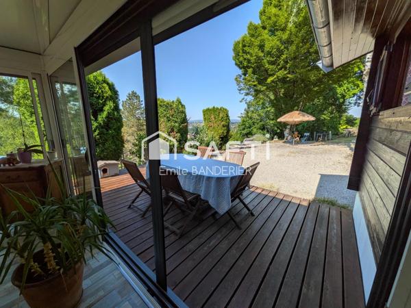 Chalet en bois 56m2 – Calme et vue imprenable