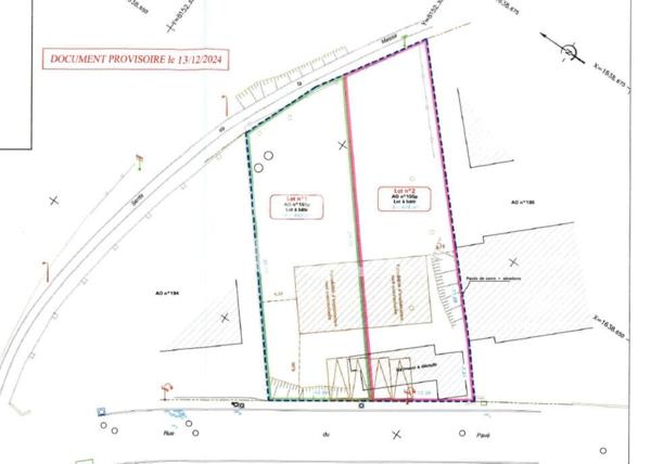 Centre ville de Breuillet terrain constructible de 443m²