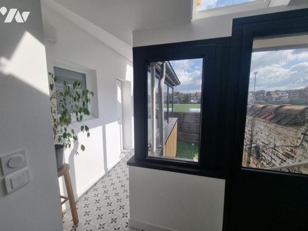  Maison rénovée avec Jardin, cachet et garanties décennales – secteur Place du travail Roubaix