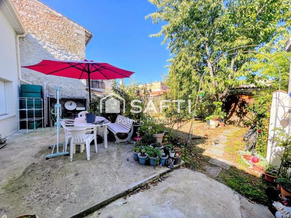 Maison lumineuse avec jardin et 2 studios loués !