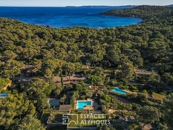 Villa vue mer cinématographique Gaou-Bénat