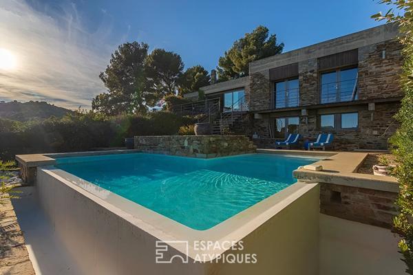 Villa vue mer cinématographique Gaou-Bénat