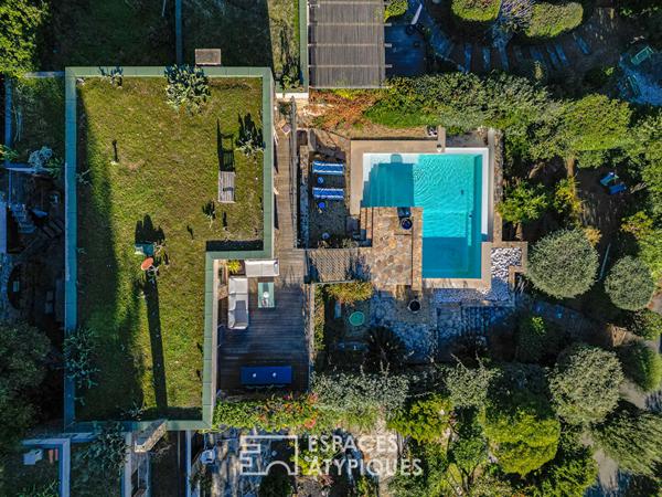 Villa vue mer cinématographique Gaou-Bénat