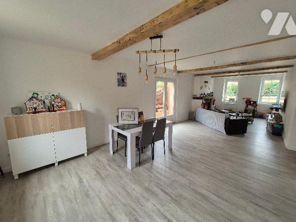 L'ISLE JOURDAIN (32600), Villa de 124m², à étage, avec jardin et garage.