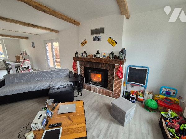 L'ISLE JOURDAIN (32600), Villa de 124m², à étage, avec jardin et garage.